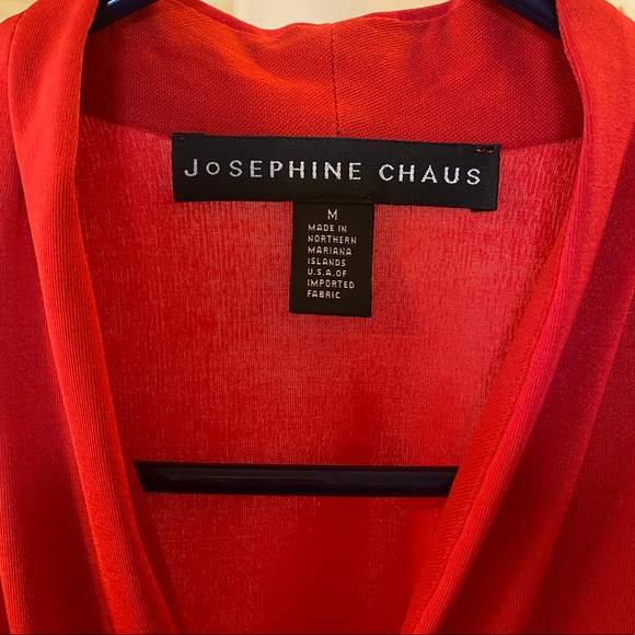 Josephine Chaus Red Sleeveless Top - Picture 4 of 5